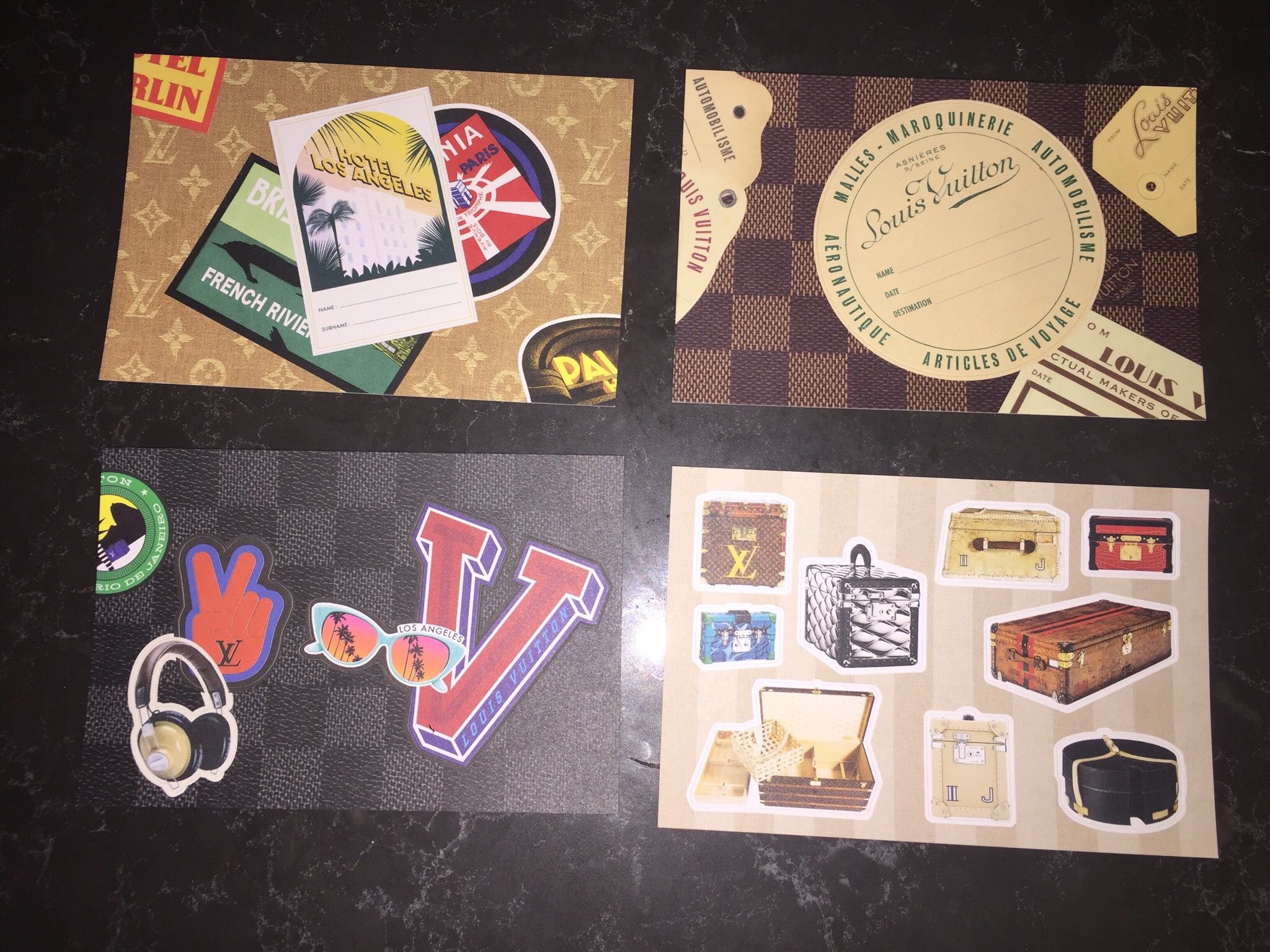 Louis Vuitton Louis Vuitton Postcards | Grailed