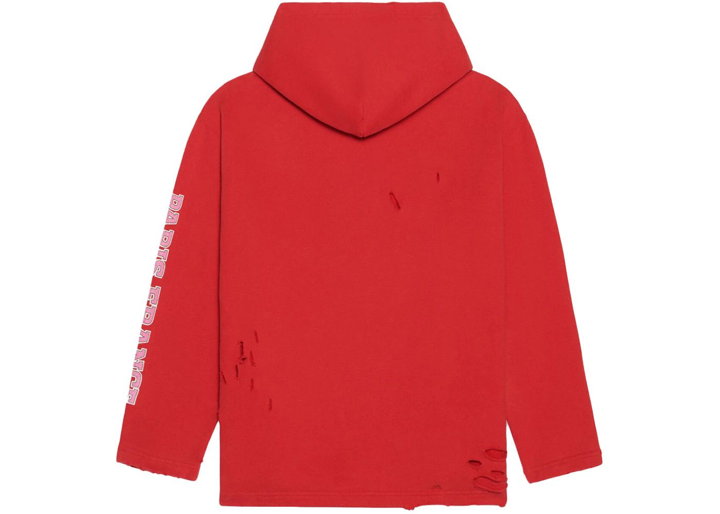 Balenciaga Maison Cotton Distressed Hoodie Size US S / EU 44-46 / 1 - 2 Thumbnail