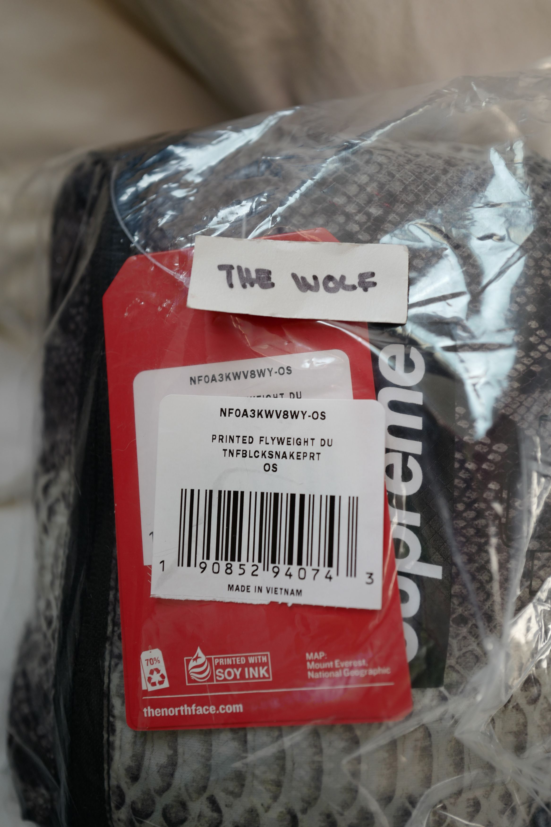 Supreme × The North Face S/S 2018 The North Face Flyweight Duffle Bag Size ONE SIZE - 5 Thumbnail