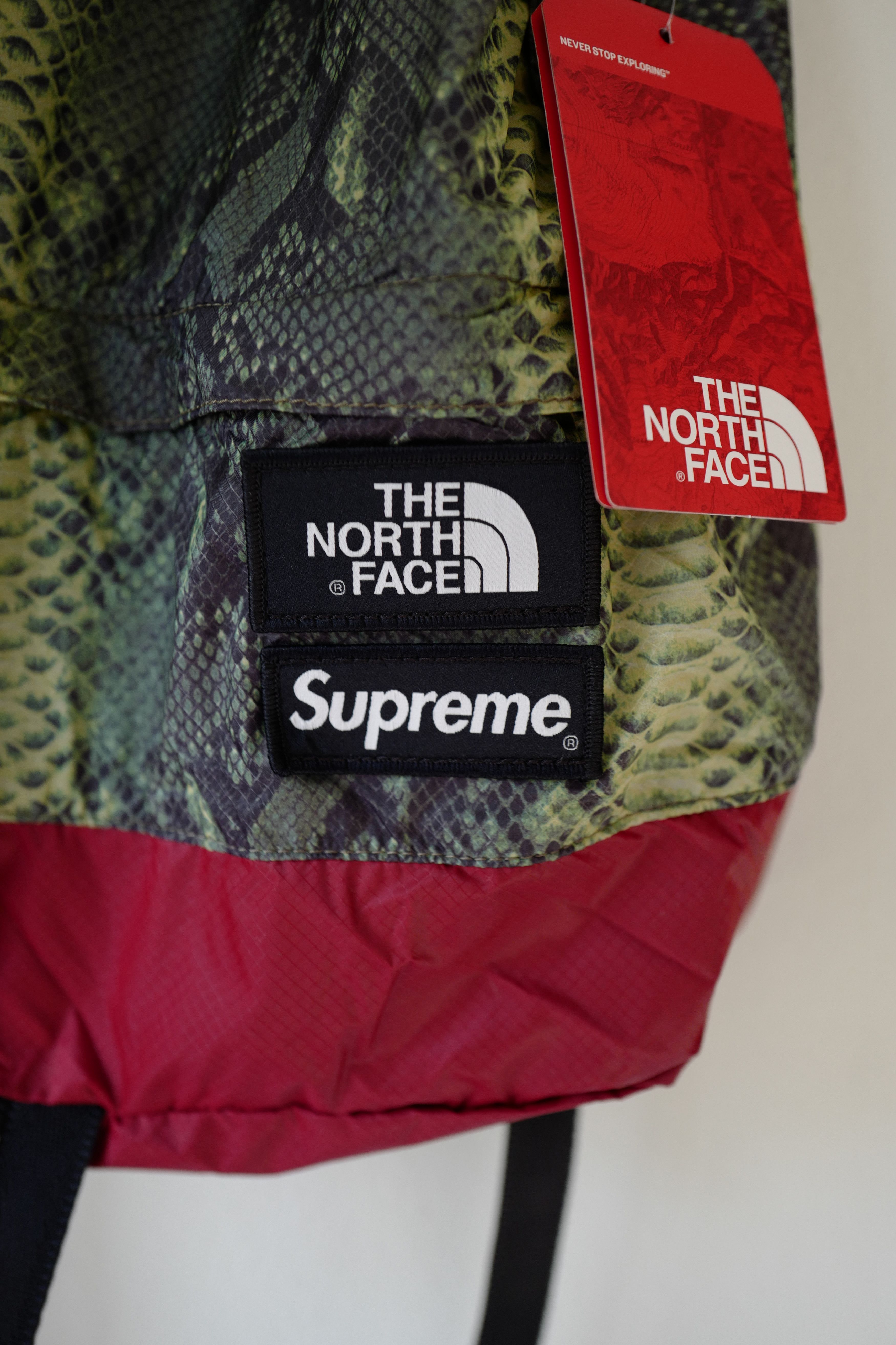 Supreme × The North Face S/S 2018 The North Face Lightweight Snakeskin Day Pack Size ONE SIZE - 2 Thumbnail