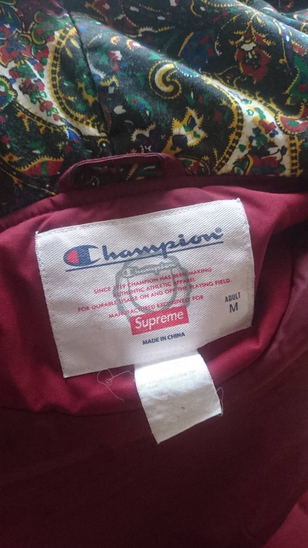 Supreme Champion Paisley Jacket 2013 Outerwear