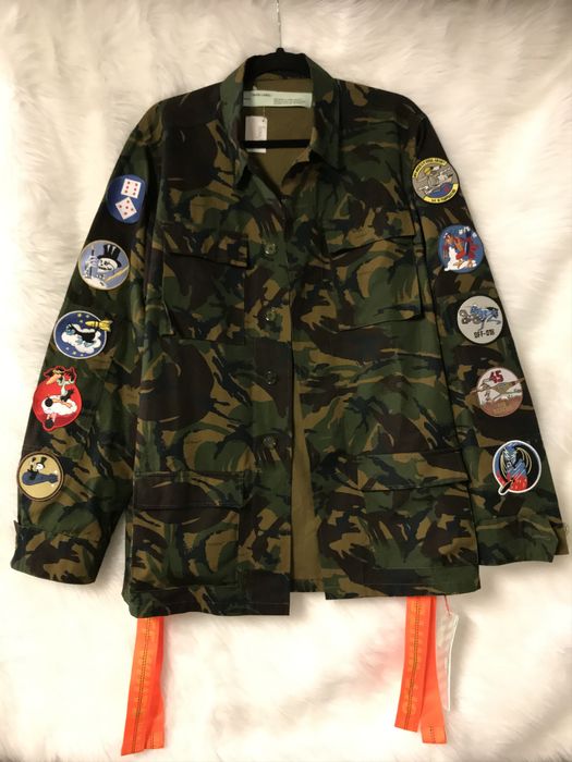 Off-White Off-White Jacket With Patches | Grailed