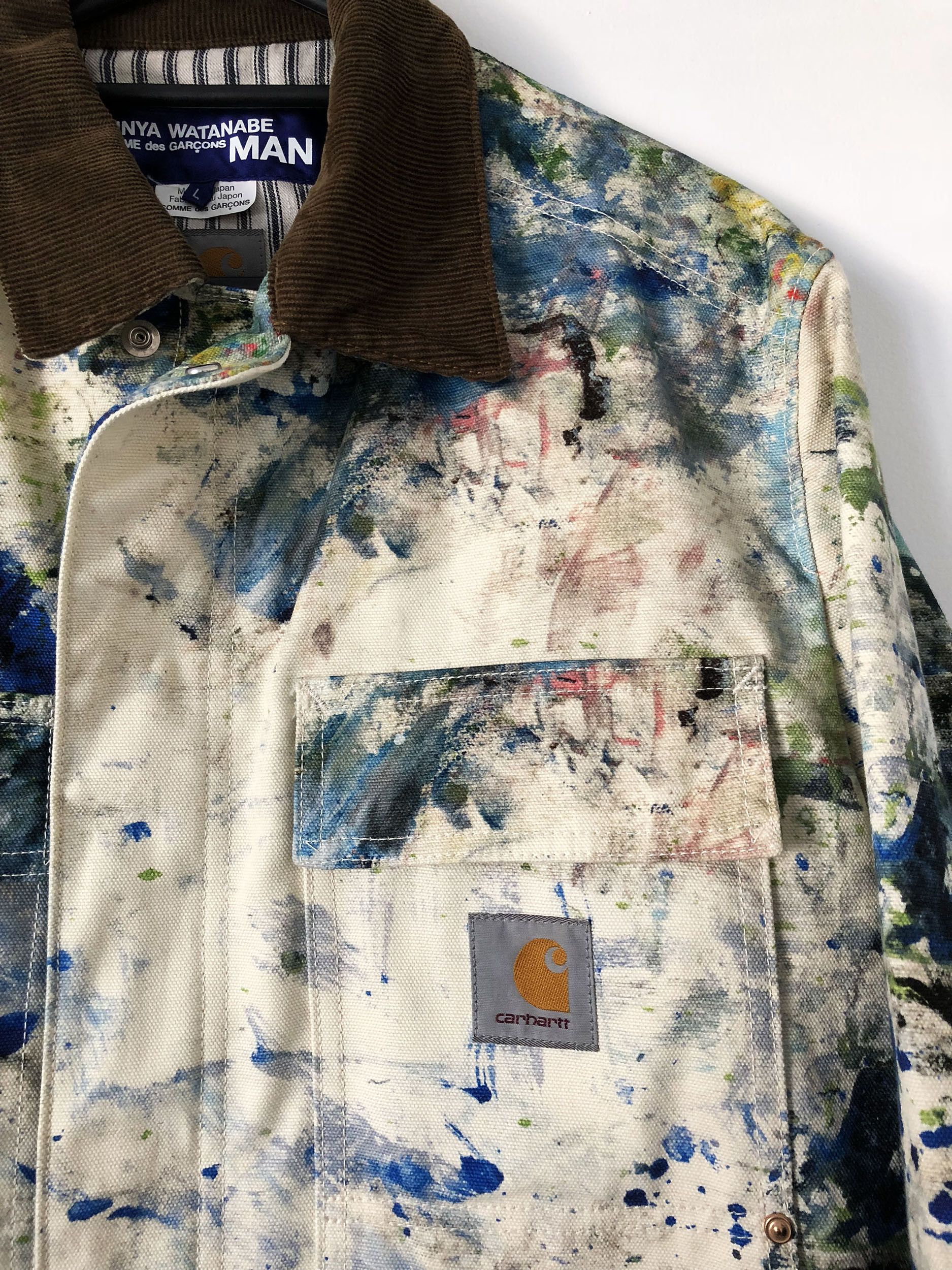 Junya Watanabe Junya Watanabe x Carhartt Paint Jacket Size US L / EU 52-54 / 3 - 1 Preview