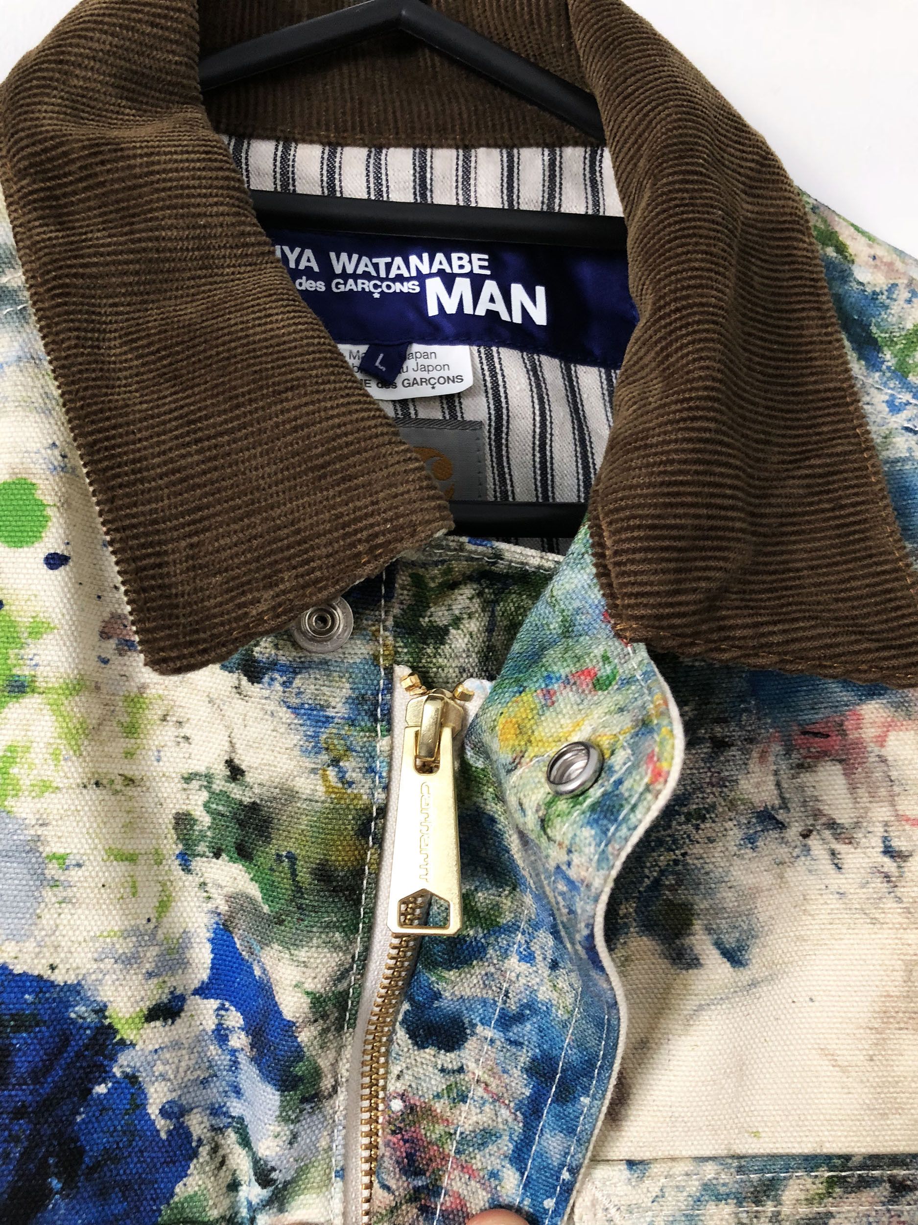 Junya Watanabe Junya Watanabe x Carhartt Paint Jacket Size US L / EU 52-54 / 3 - 3 Thumbnail