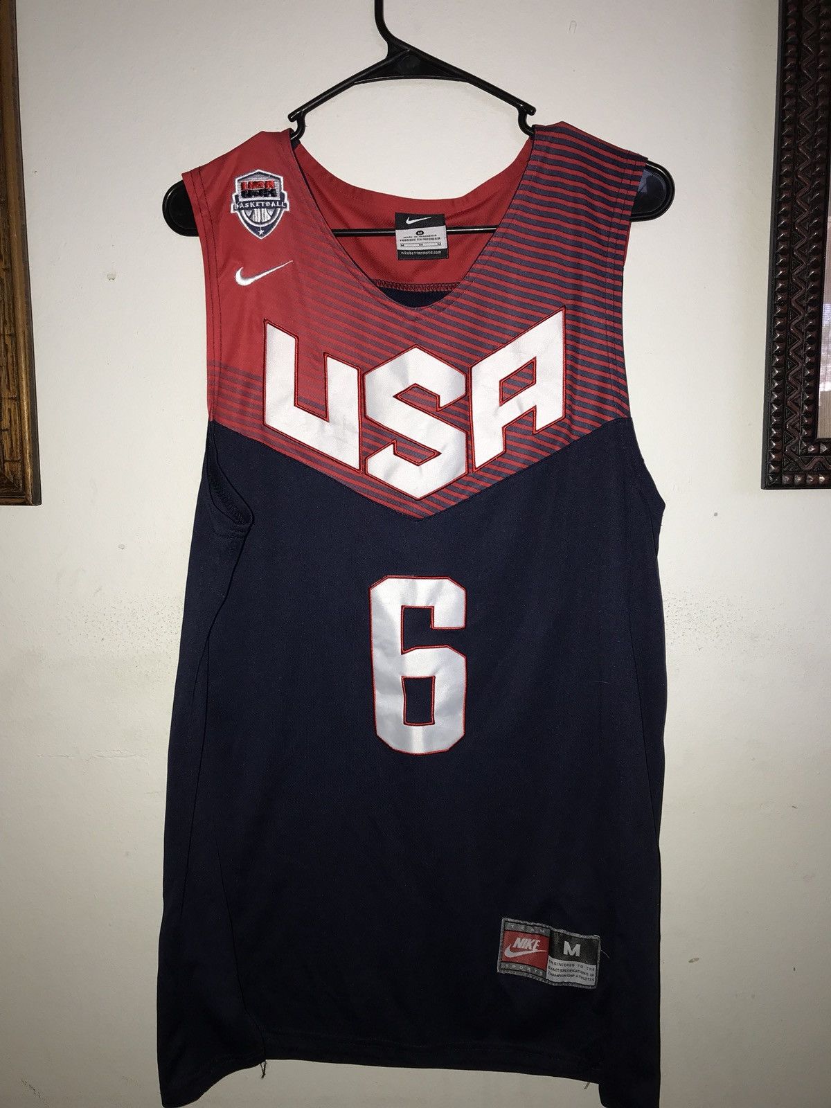 Nike USA Basketball Derrick Rose Jersey | Grailed