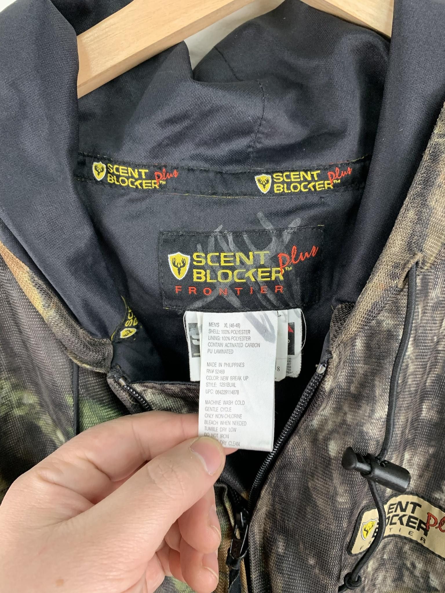 Streetwear Vintage Scent Blocker Real Tree Hooded Jacket | Grailed