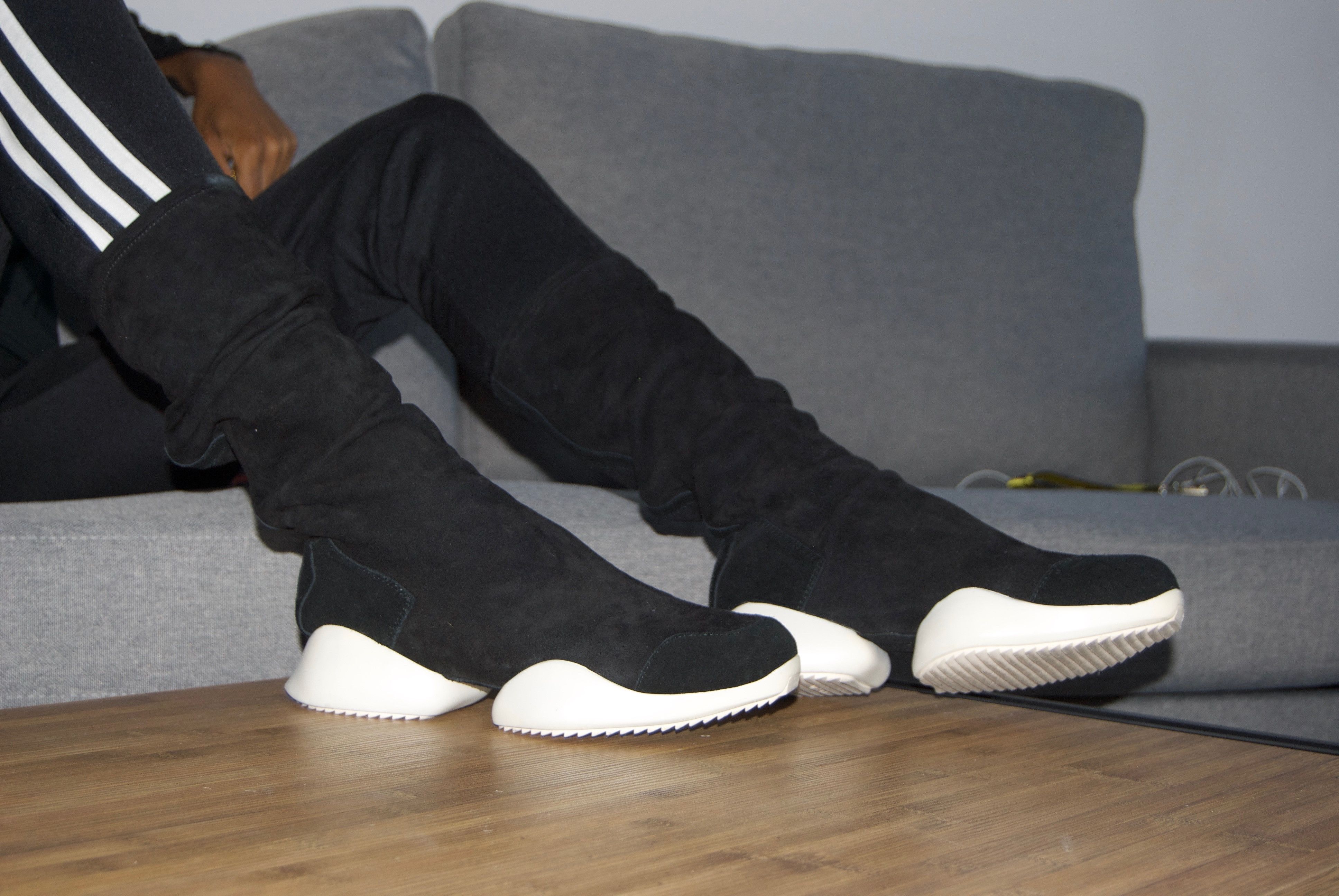 Rick Owens Rick Owens x Adidas Ro Runner Stretch Boot | Grailed