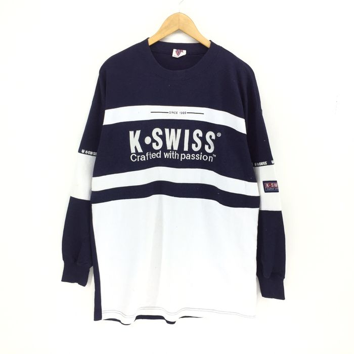 K swiss outlet vintage sweatshirt