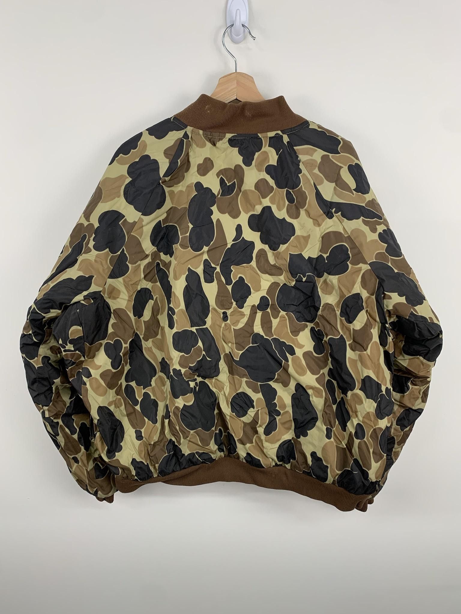 Columbia × Vintage Vintage 90s Columbia Camo Puffer Jacket Size US XL / EU 56 / 4 - 4 Thumbnail