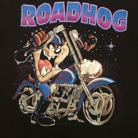 Vintage × Warner Bros Vintage Warner Bros. Looney Tunes Tazmanian Devil T-Shirt Size US L / EU 52-54 / 3 - 2 Thumbnail