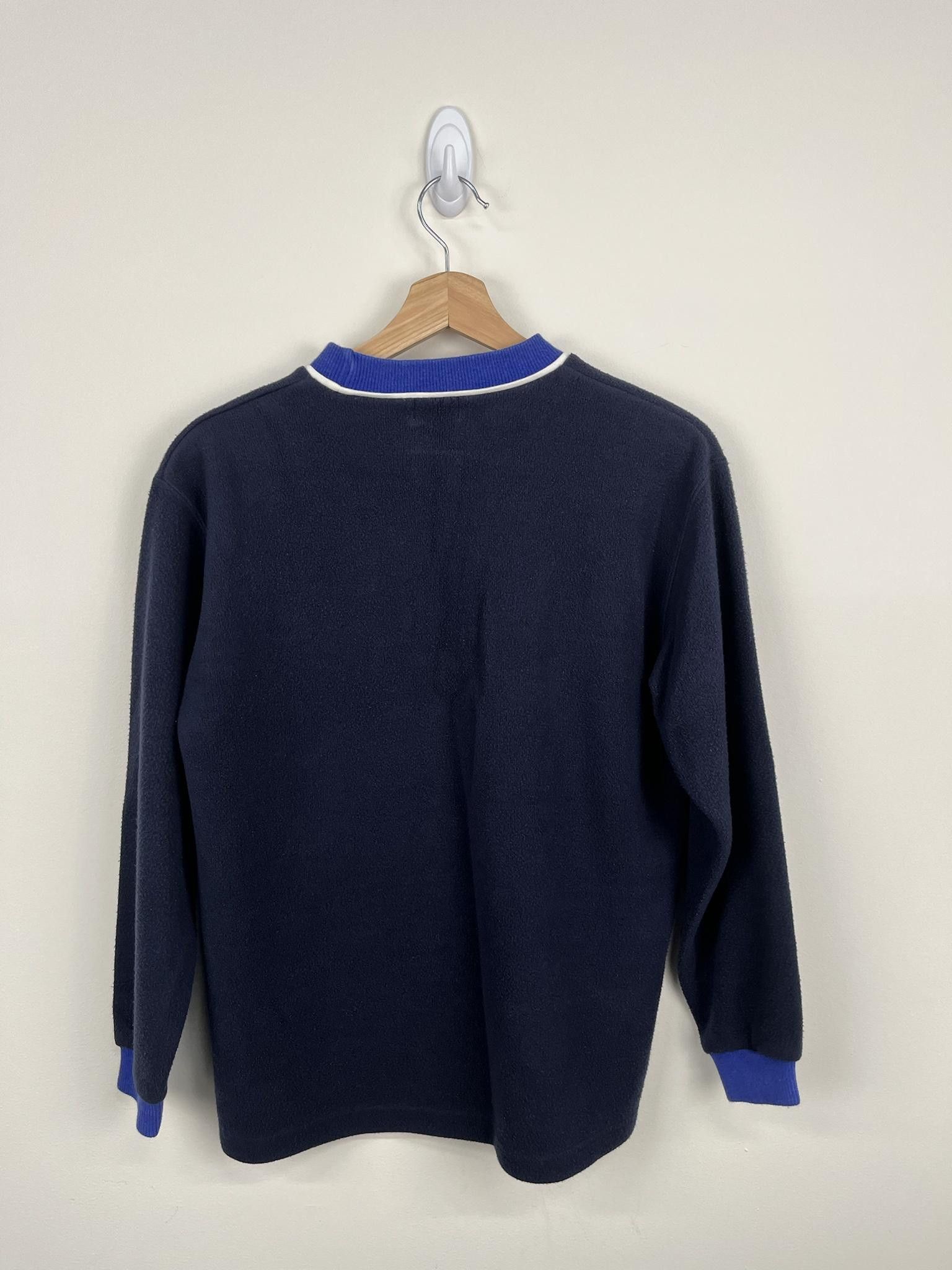 Saint Laurent Paris × Vintage × Yves Saint Laurent Vintage Yves Saint Laurent Mock Neck Striped Sweater Size US S / EU 44-46 / 1 - 3 Thumbnail