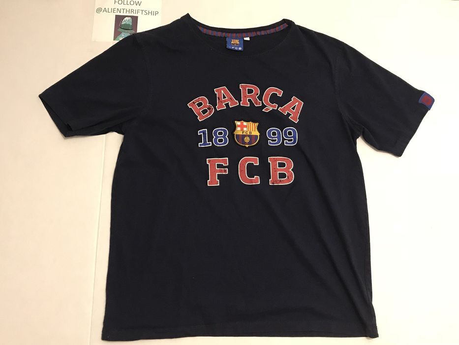 Vintage BARCELONA FC T-Shirt Barca FCB Vintage Soccer Jersey | Grailed