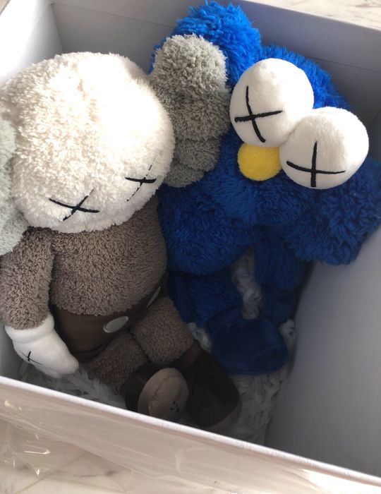 KAWS Seeing/Watching Limited Edition 16” Plush