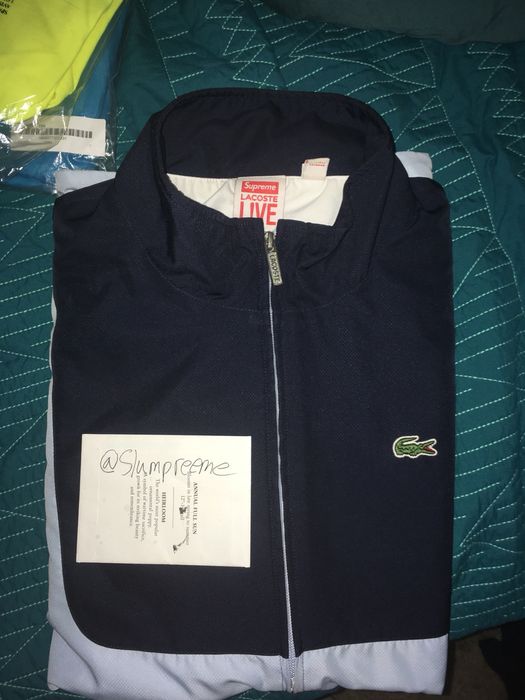 Supreme Supreme X Lacoste Track jacket | Grailed