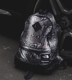 Supreme North Face Snakeskin Backpack | Grailed