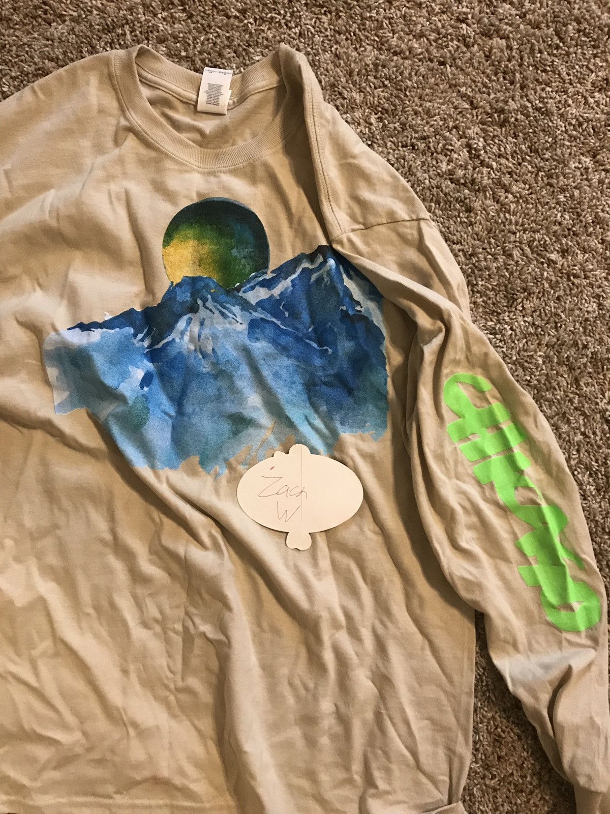 Kanye West Chicago Exclusive Long Sleeve Size US L / EU 52-54 / 3 - 1 Preview