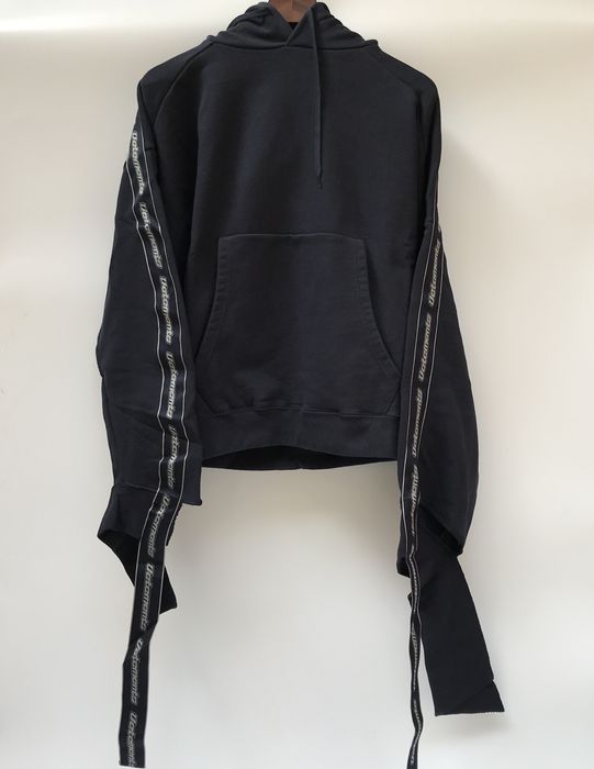 Vetements 2025 tape hoodie