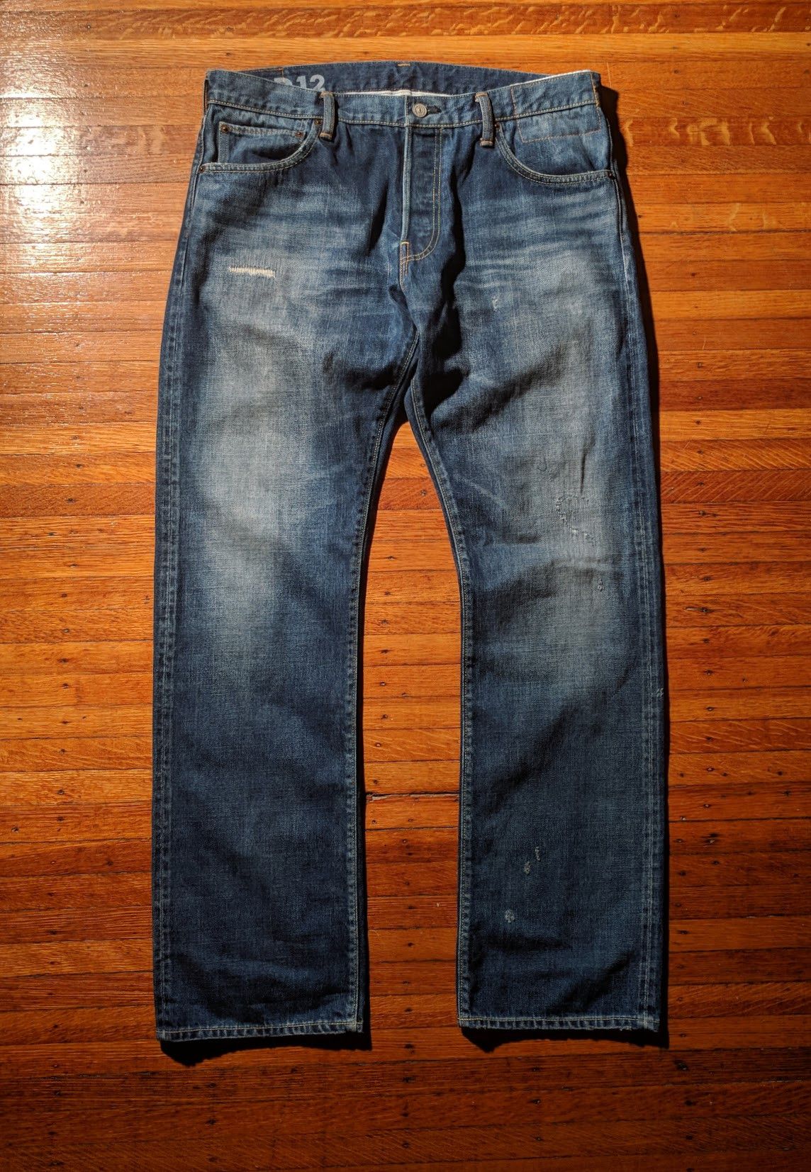 パンツ VISVIM Social Sculpture Denim 01.2 D12 Visvim Social Sculpture 01.2D12 | Grailed