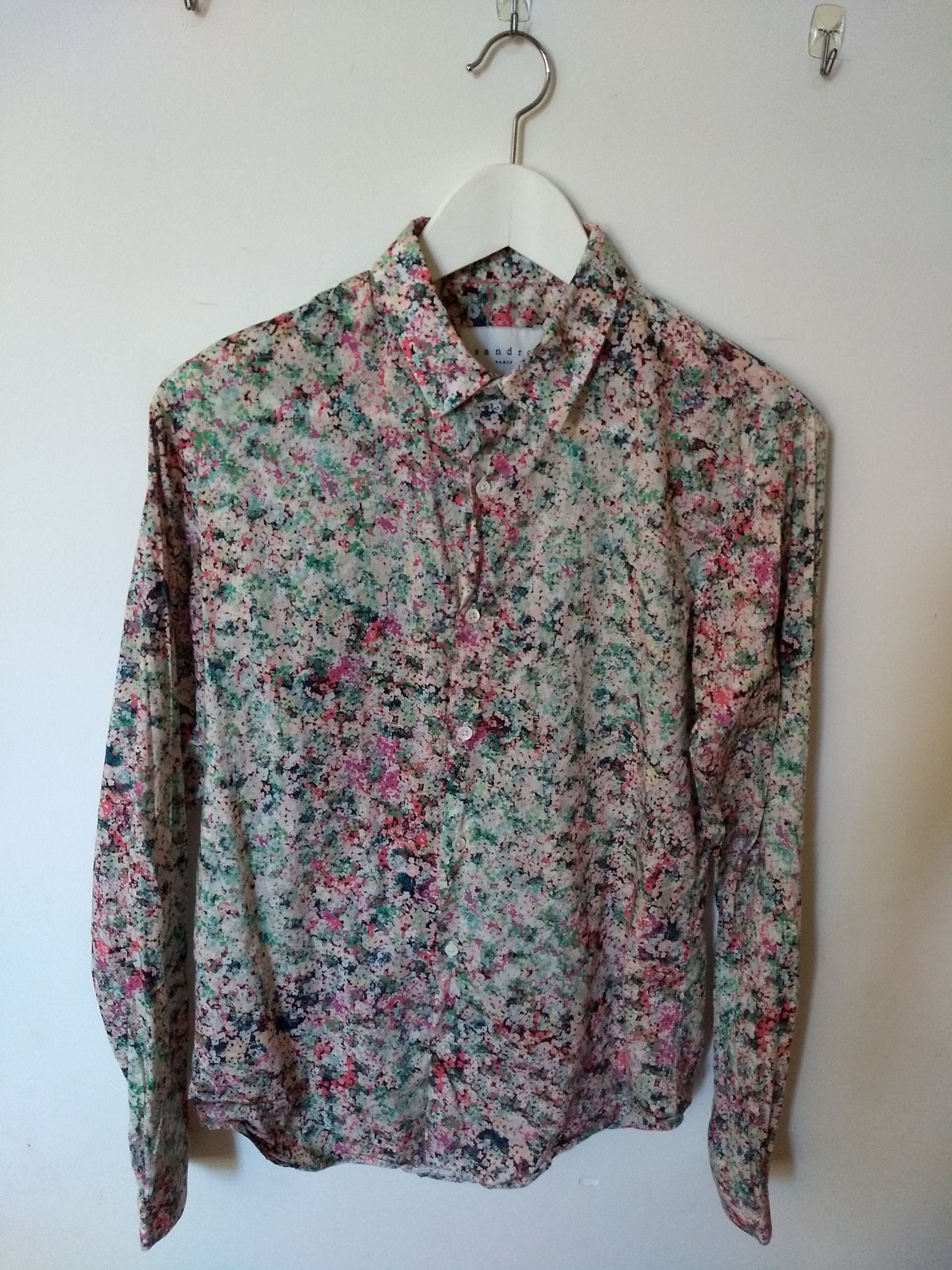 Sandro Floral Shirt Size US S / EU 44-46 / 1 - 1 Thumbnail