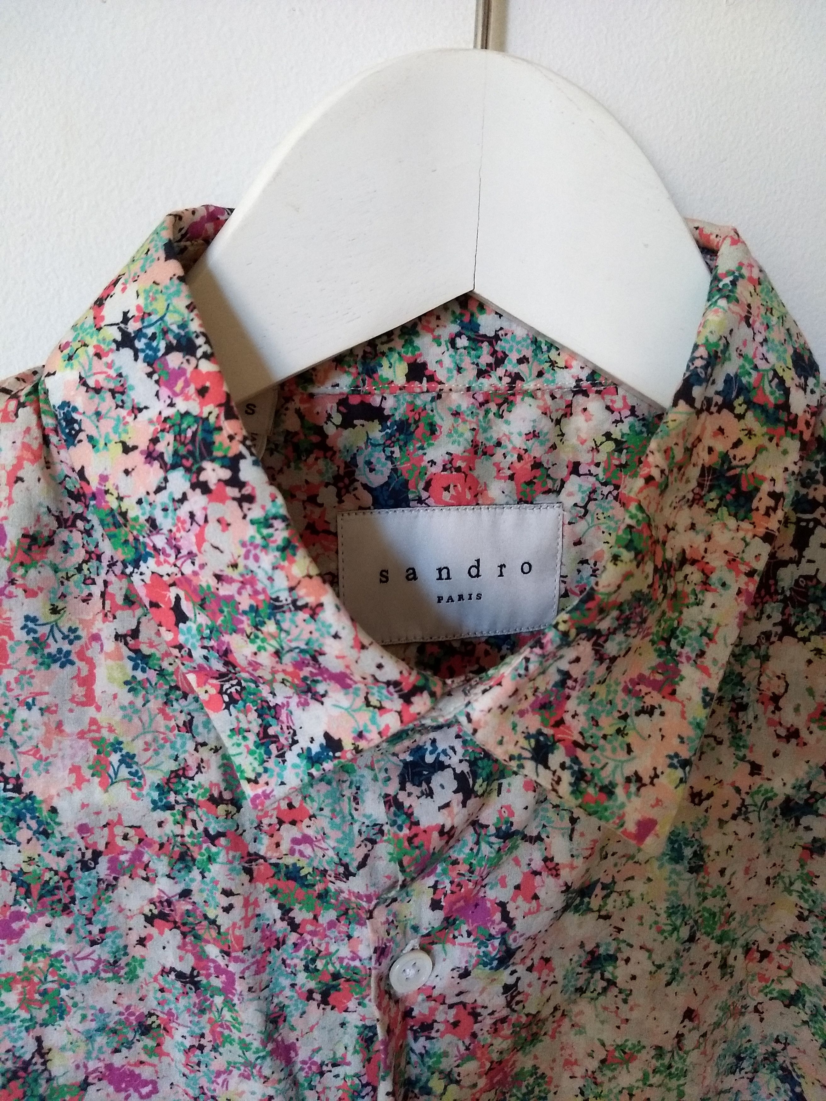 Sandro Floral Shirt Size US S / EU 44-46 / 1 - 2 Thumbnail