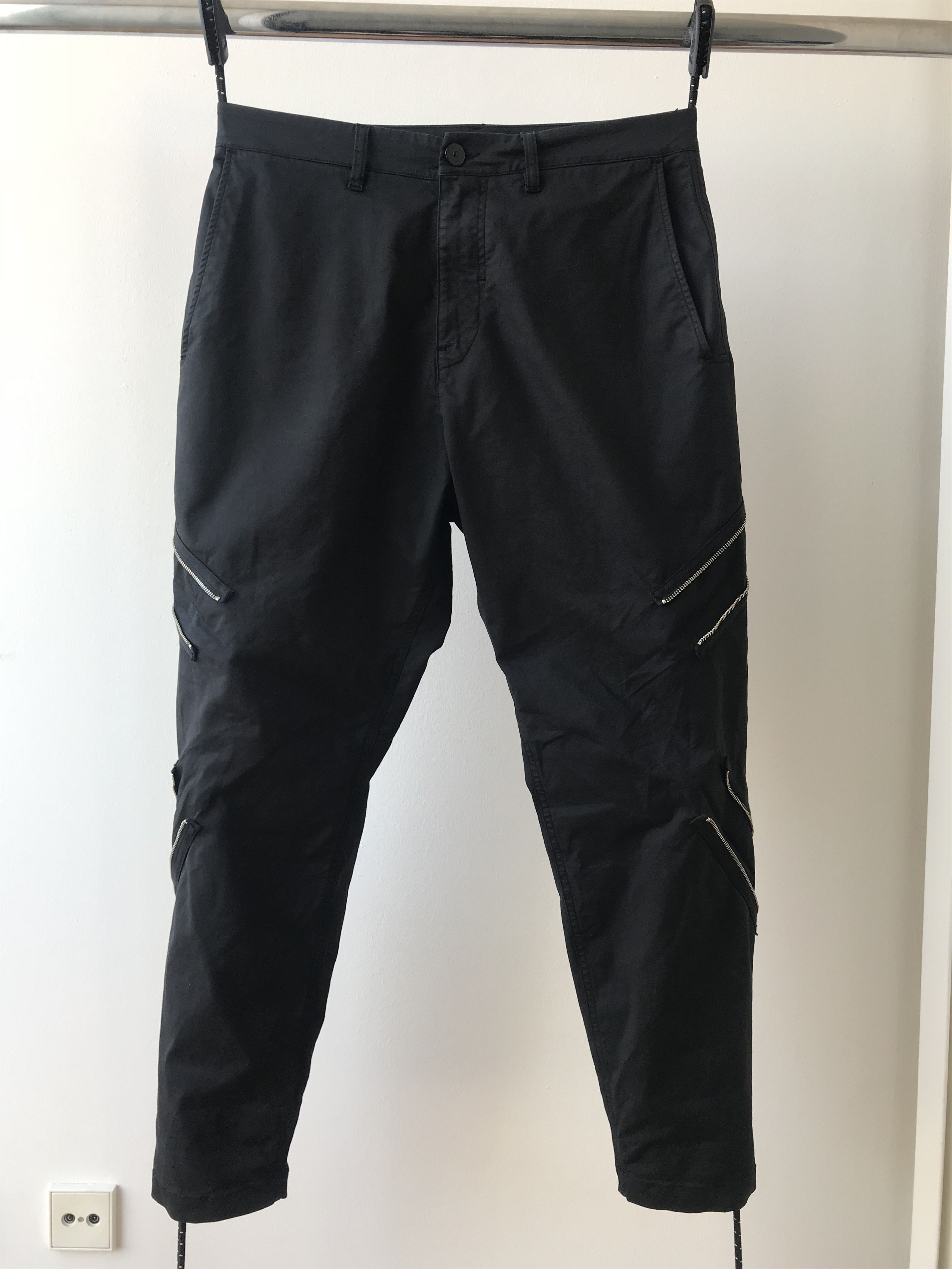 Stone Island Shadow Project 30108 RESHAPE PANTS WITH ADJUSTMENT ZIPPERS ...