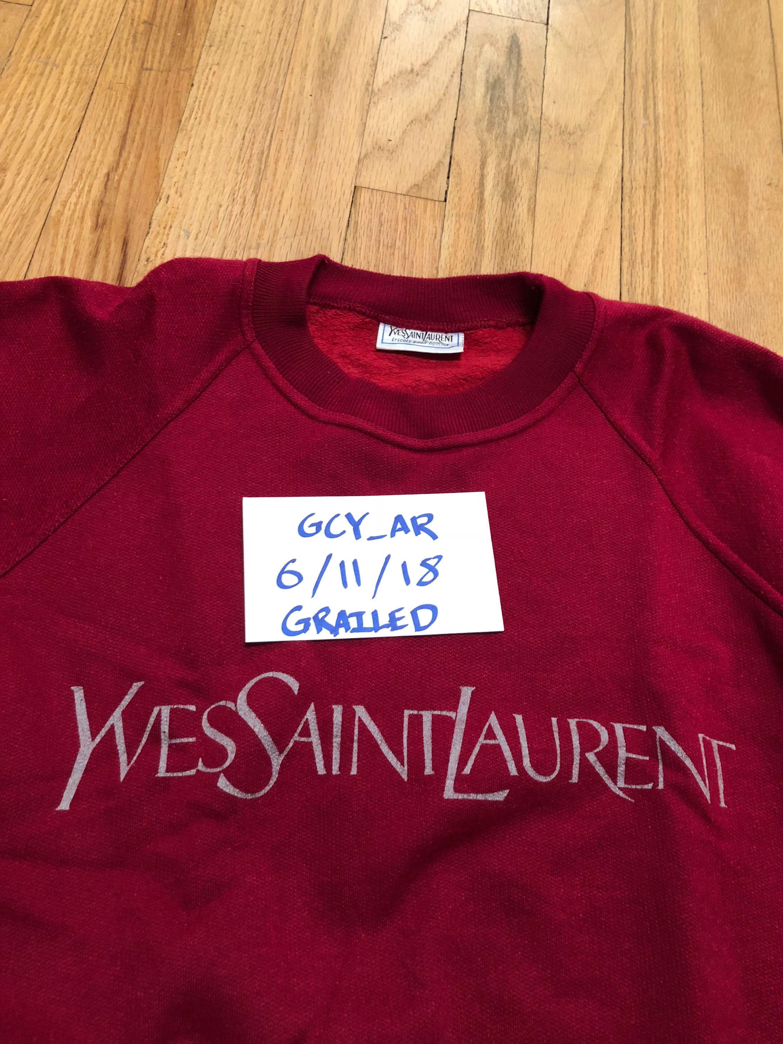 Fake ysl hoodie clearance