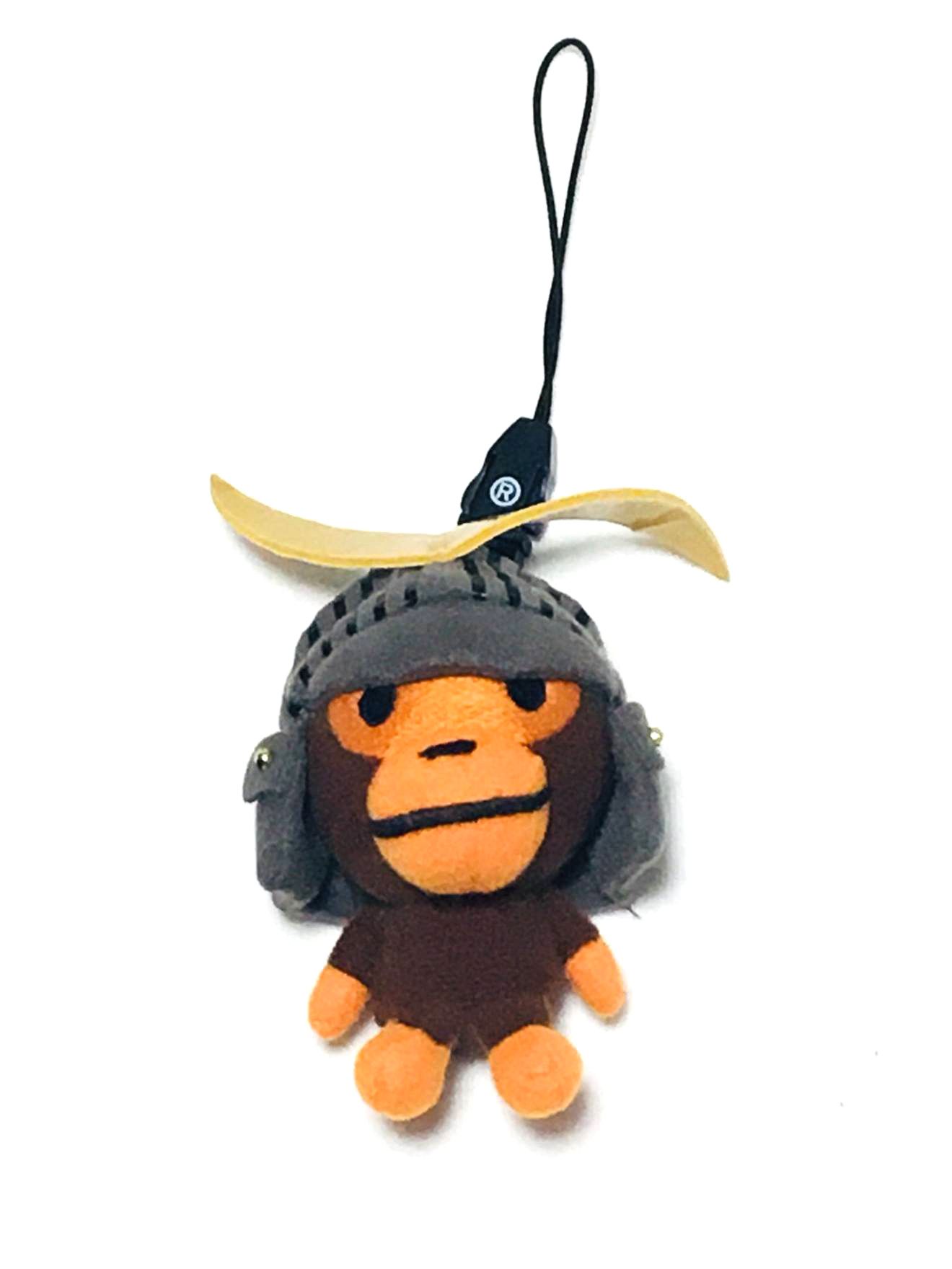 Bape × Nigo BAPE Baby Milo Plush Samurai Keychain - A