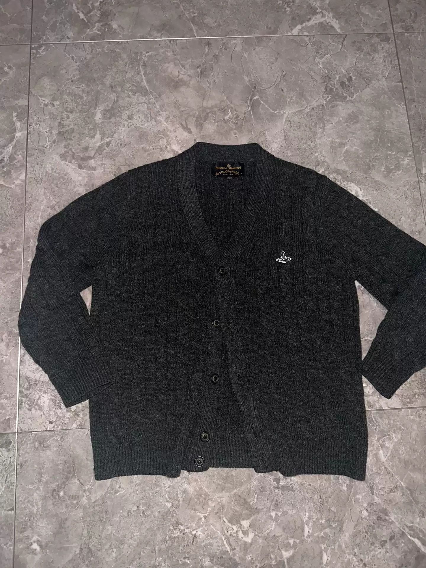 Vivienne Westwood Vivienne Westwood Wool Cardigan Size US L / EU 52-54 / 3 - 3 Thumbnail
