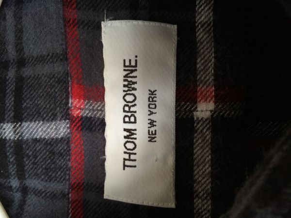 Thom Browne Flannel Shirt Size US L / EU 52-54 / 3 - 6 Preview