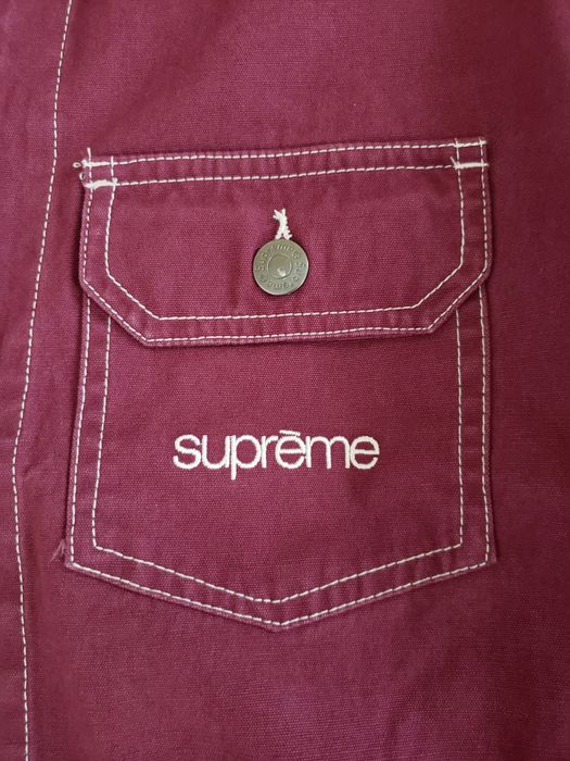 Supreme Supreme Contrast Stitch Work Jacket SS18 Week16