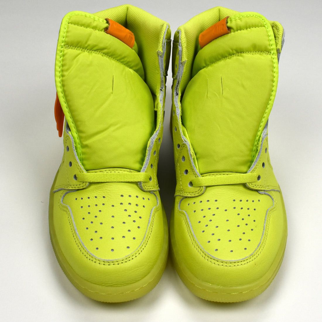 Lime green gatorade jordans best sale