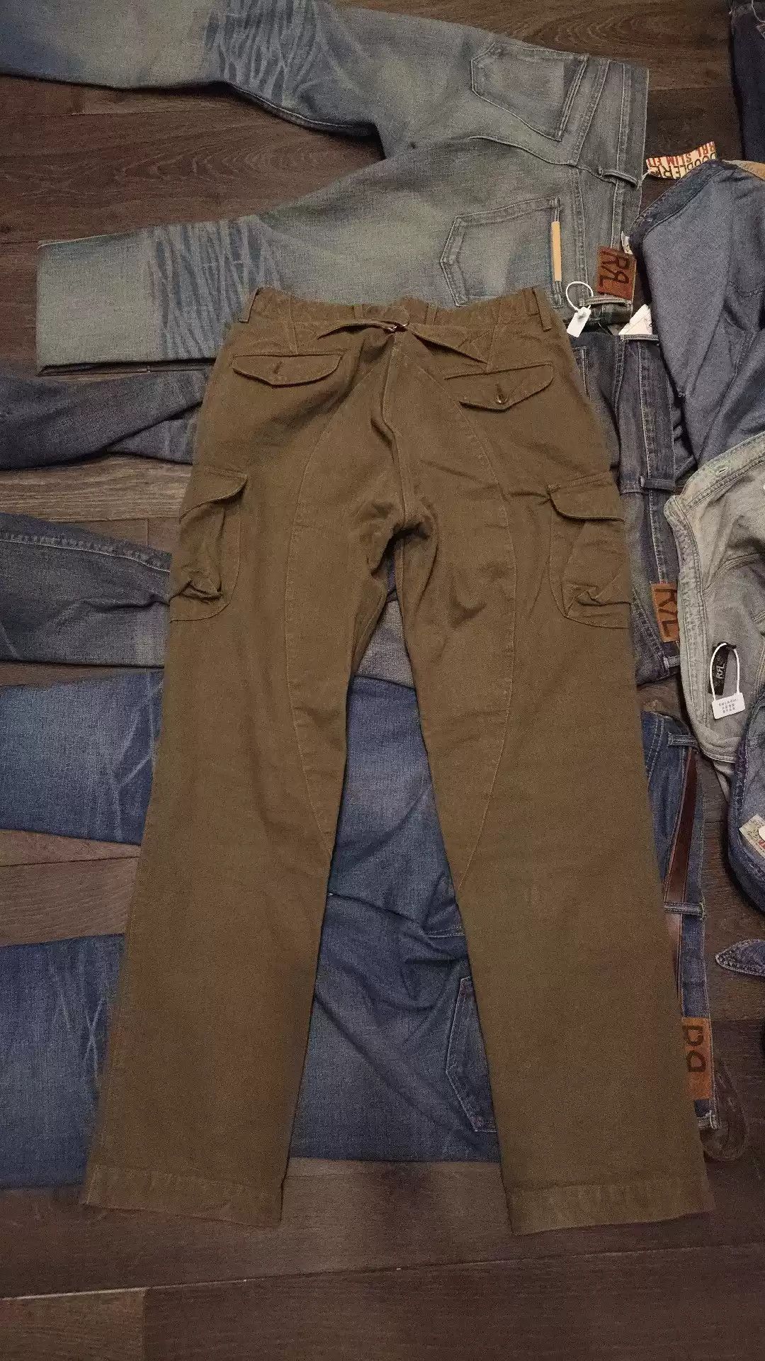 FREEWHEELERS LUMBERJACK TROUSERS