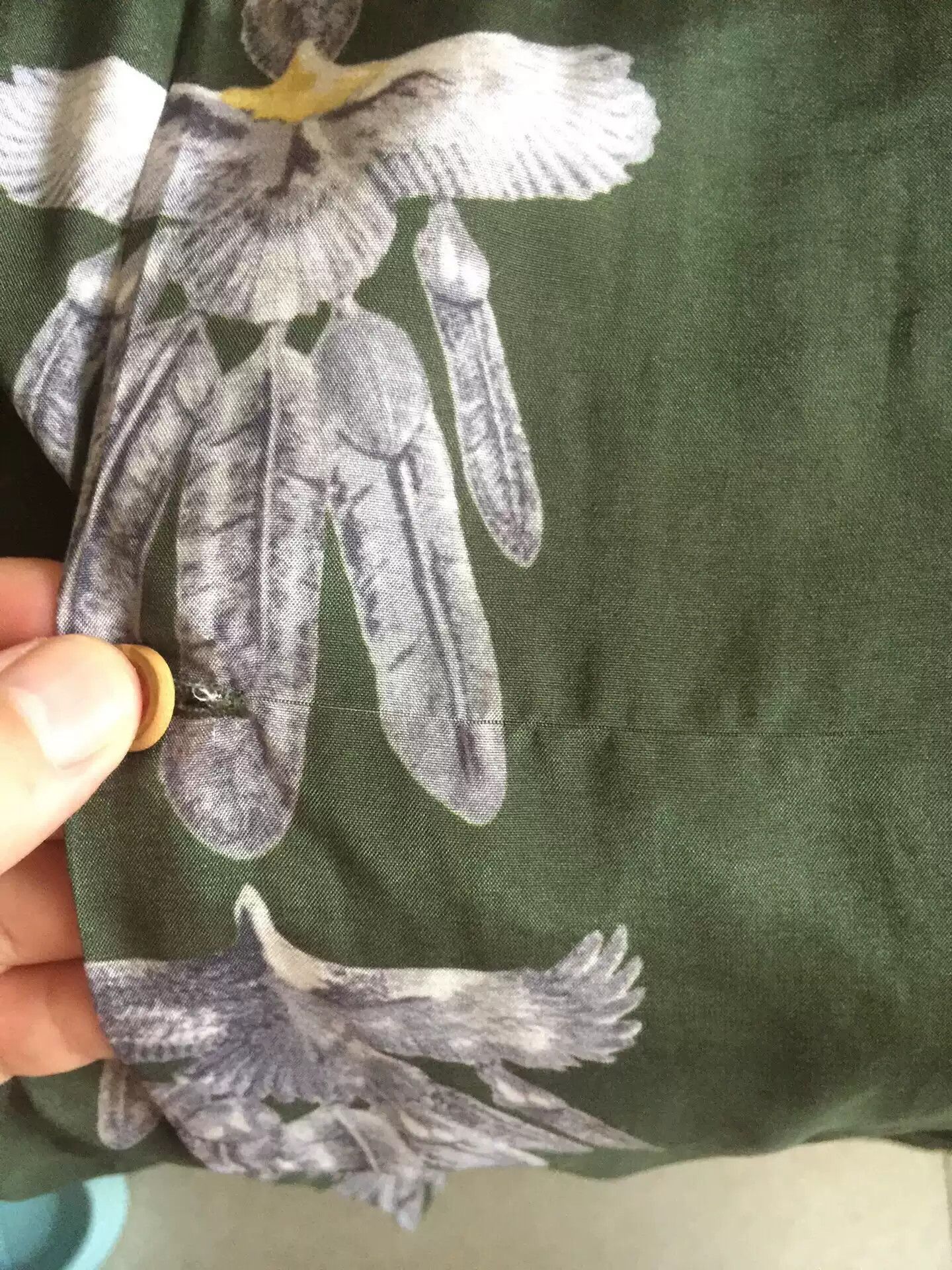 Kapital KAPITAL Hirata Hiroshi's Feather Cuban Collar Shirt Size US XL / EU 56 / 4 - 7 Thumbnail