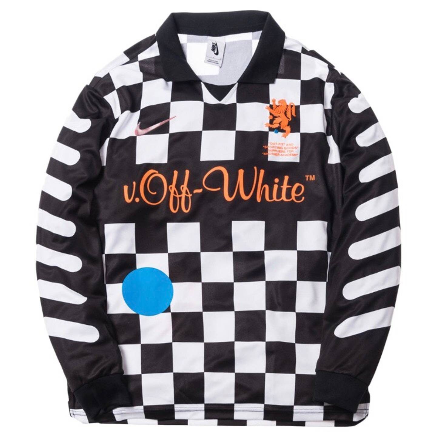 Nike Nike Off White Football Away Jersey 'Football Mon Amour' | Grailed