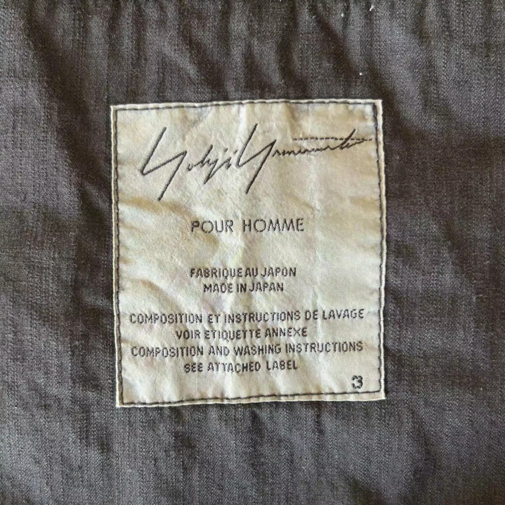 Yohji Yamamoto Yohji Yamamoto 14ss Rain Layer Pocket Coat Size US L / EU 52-54 / 3 - 5 Thumbnail