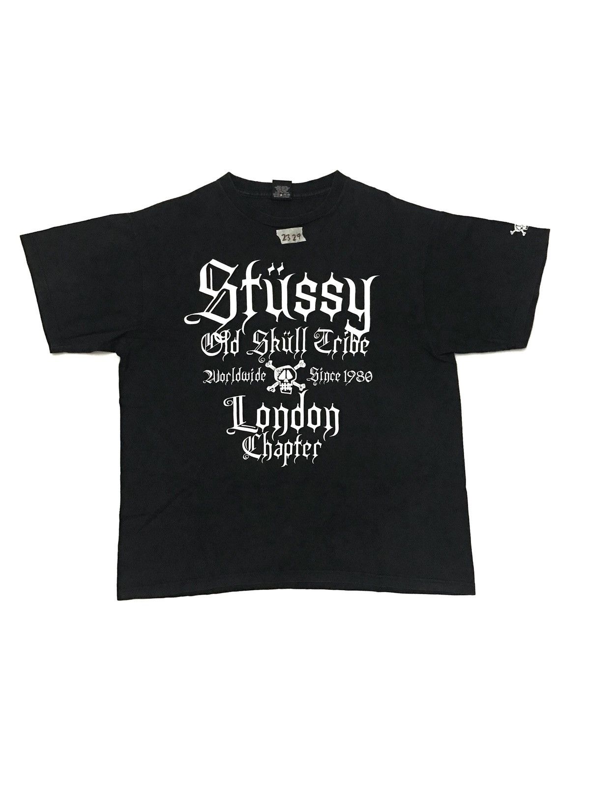 希少00's OLD STUSSY London Chapter フェード黒 希少00's OLD STUSSY London Chapter フェード黒 - メルカリ
