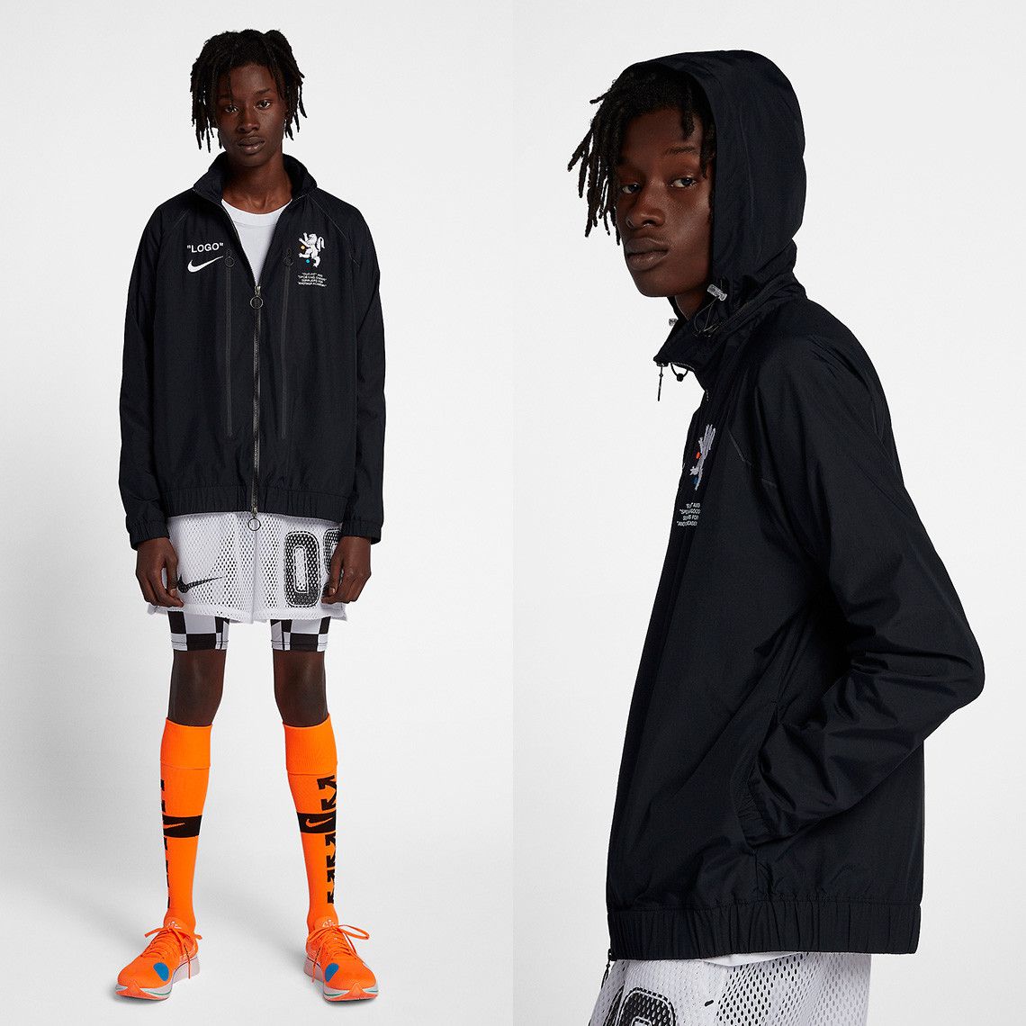 Off white nike track jacket best sale