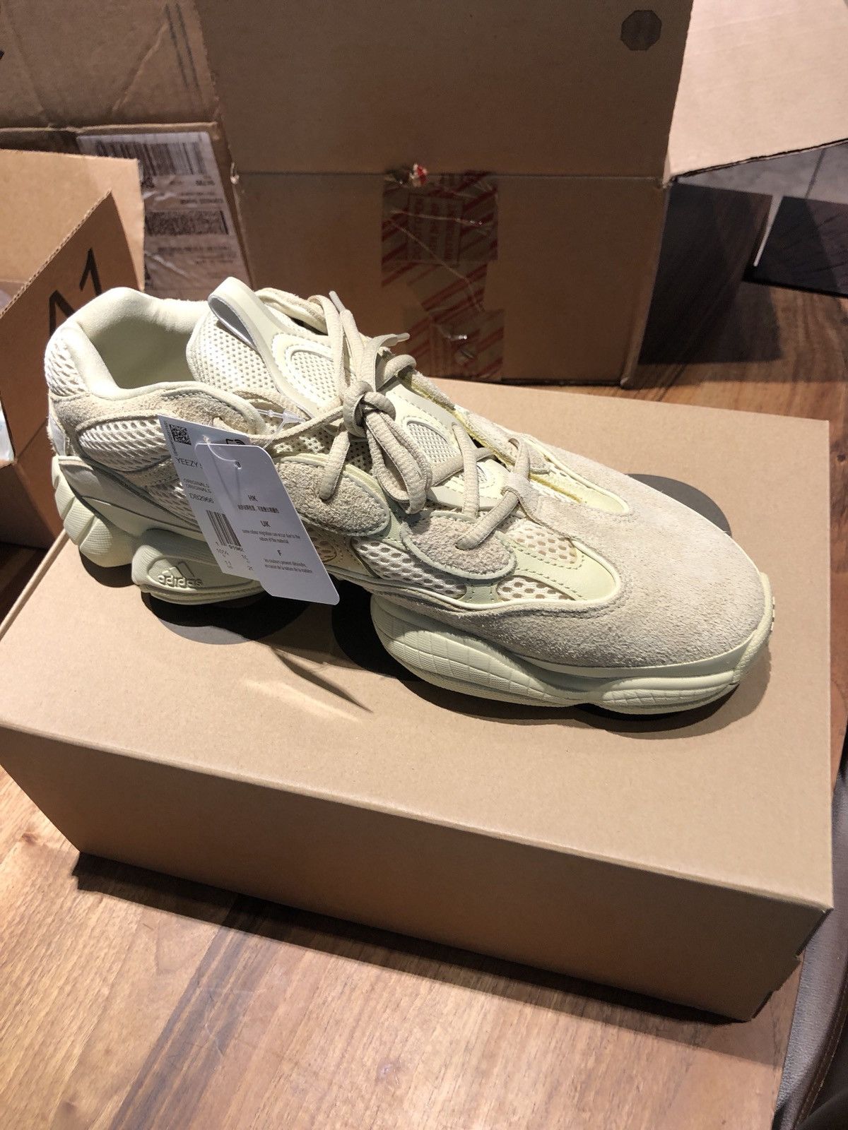 supermoon yellow yeezy