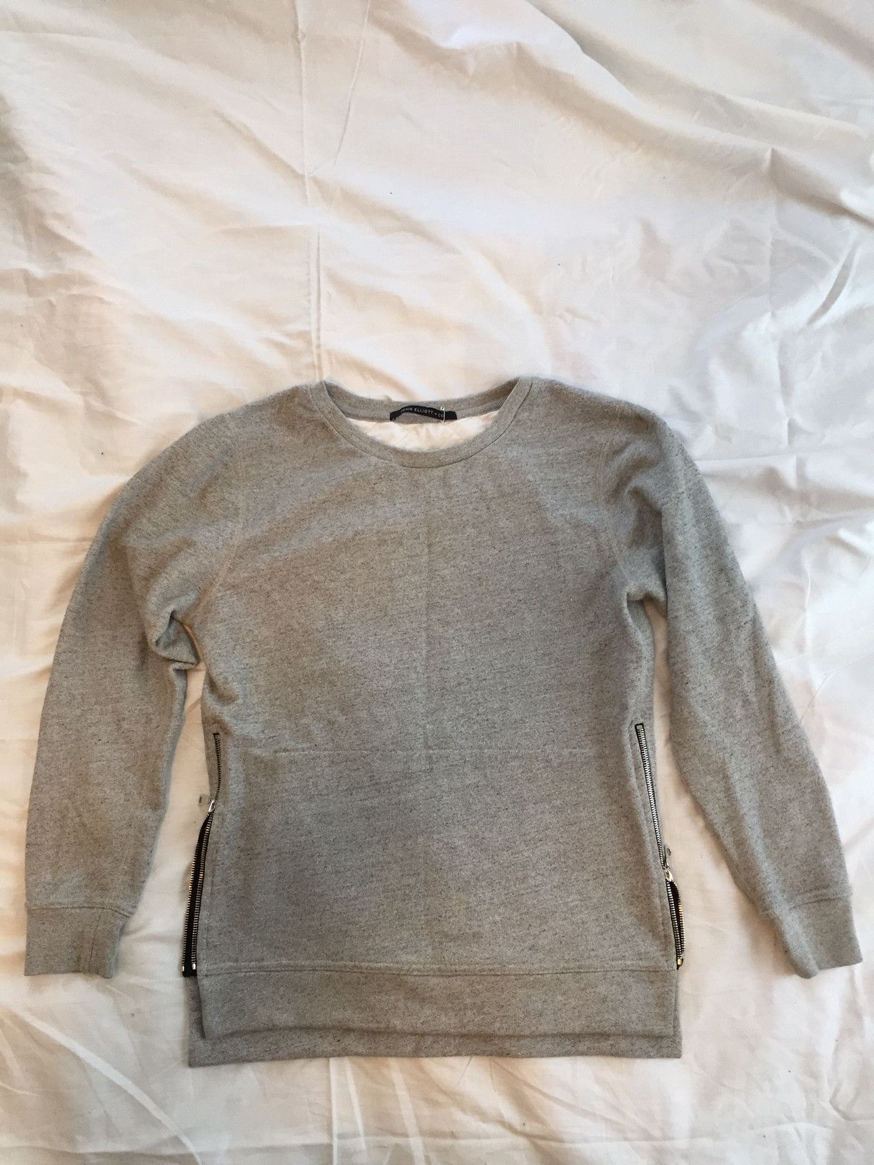 Sweat à Capuche John Elliott Villian Crew Midnight - Taille S Bleu - Neuf Sans étiquettes