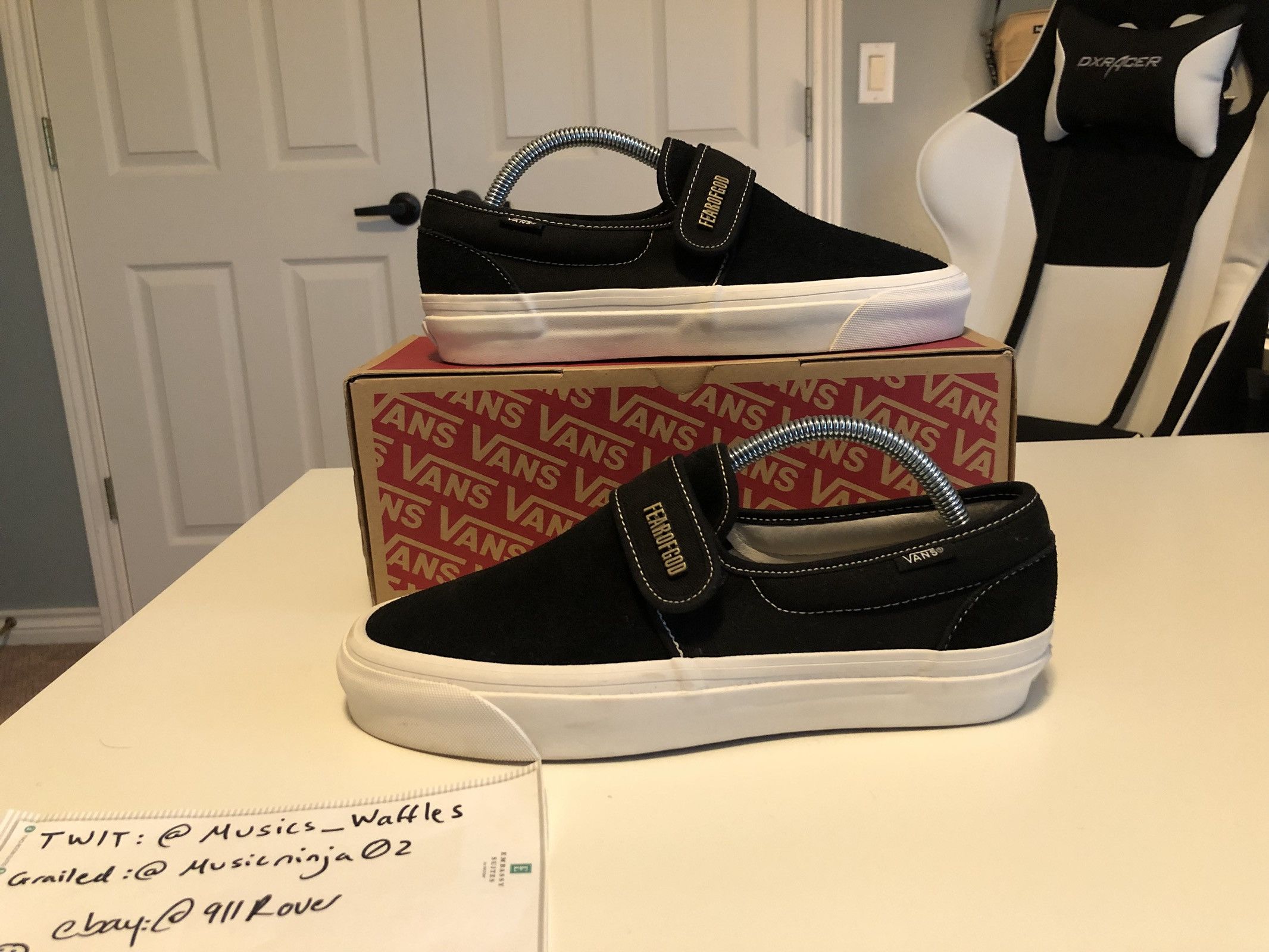 Fog on sale vans maxfield