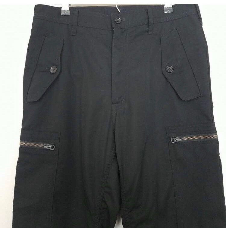COMME des GARCONS HOMME Patchwork Cargo Pants Black Mix