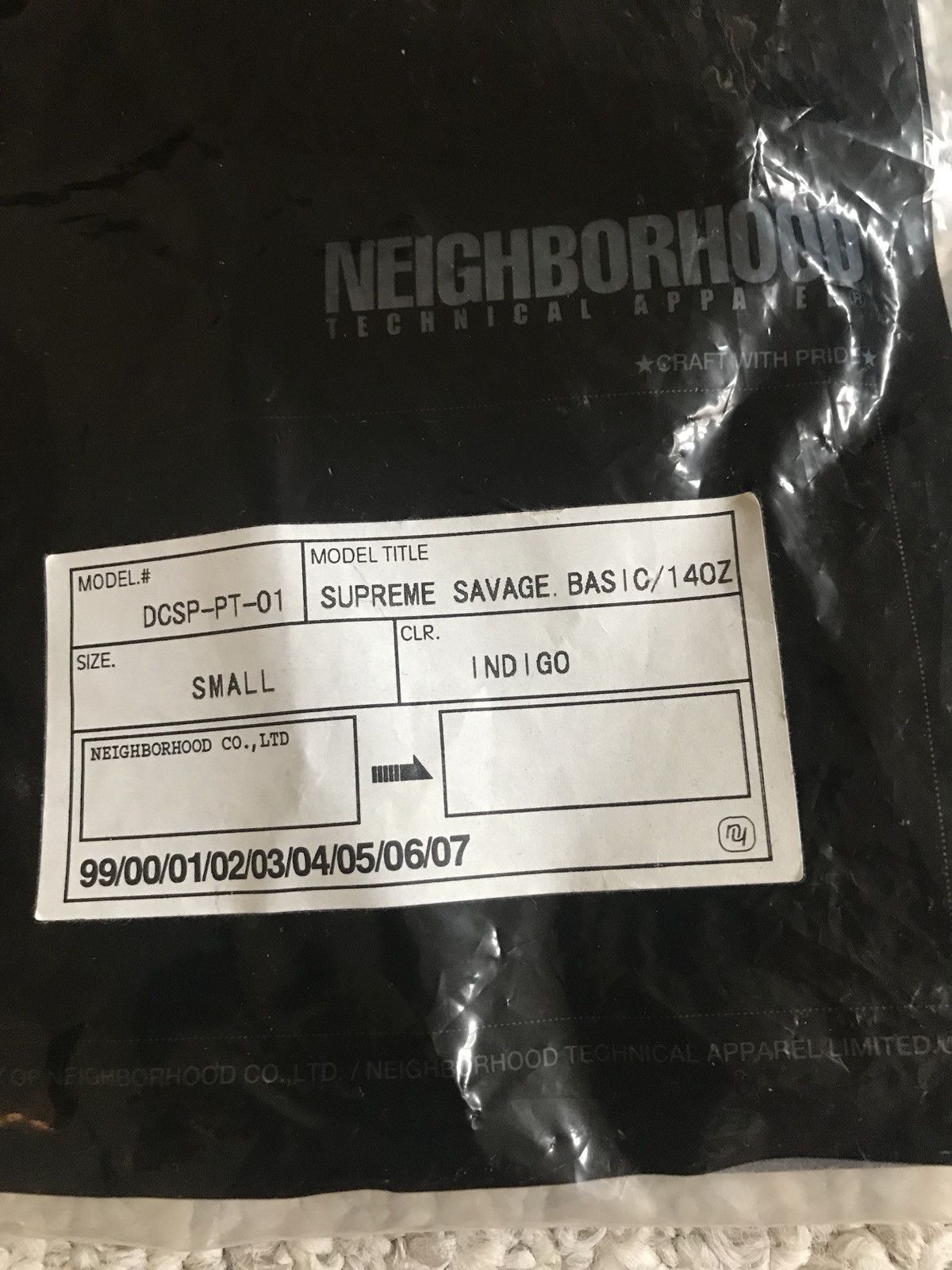 Neighborhood × Supreme Supreme x Neighborhood Savage level 4 Jeans  