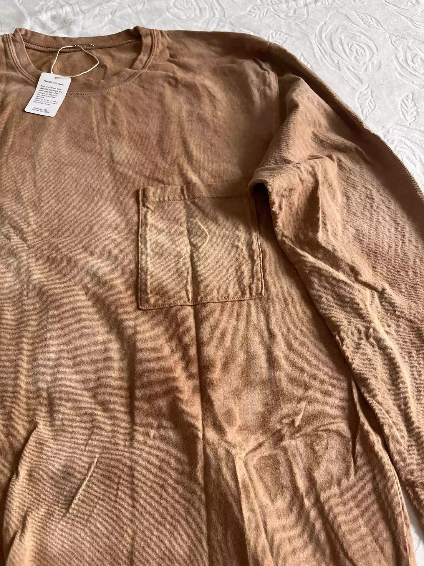 Kapital KAPITAL sleeve back hollow mesh Tianzhu cotton long sleeve T-shirt Size US M / EU 48-50 / 2 - 4 Thumbnail