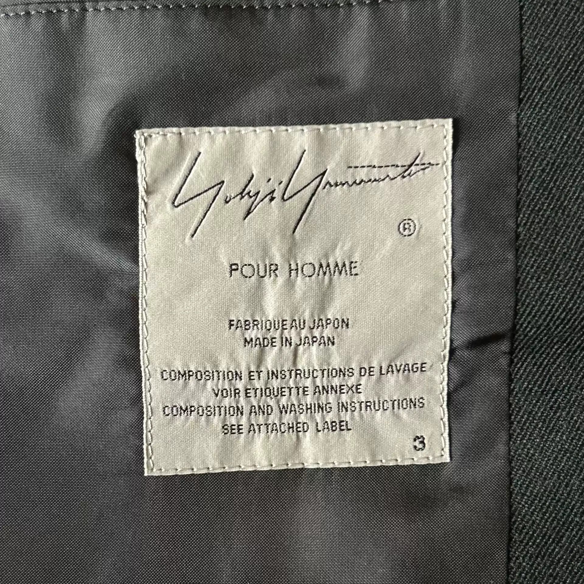 Yohji Yamamoto 19aw Multi-pocket Zipper Blazer