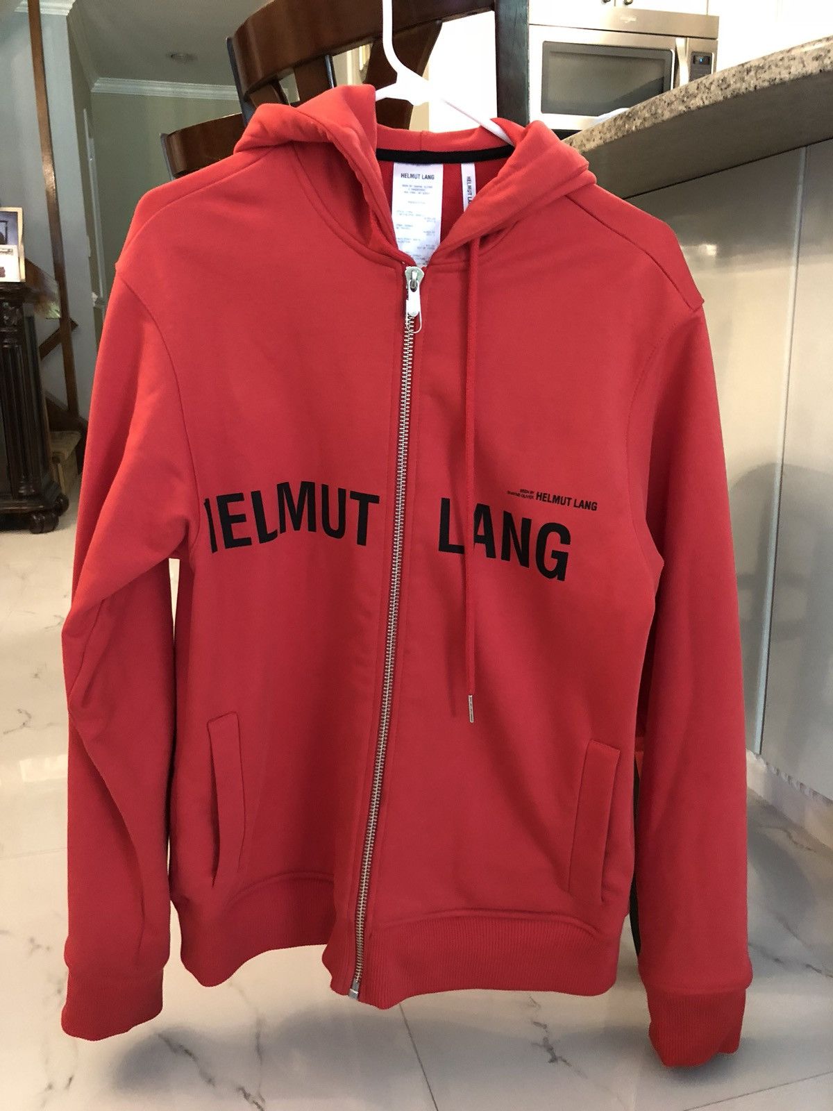 Helmut lang red zip up online