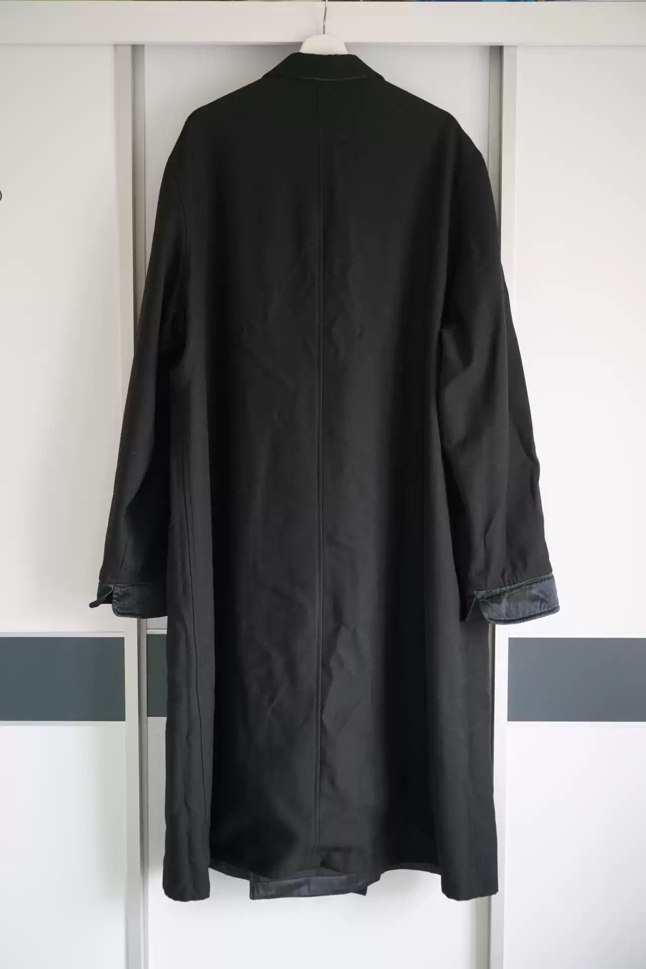 Yohji Yamamoto Yohji Yamamoto 94aw Puppet Period Reversible Coat With Silk Collar Size US M / EU 48-50 / 2 - 2 Thumbnail