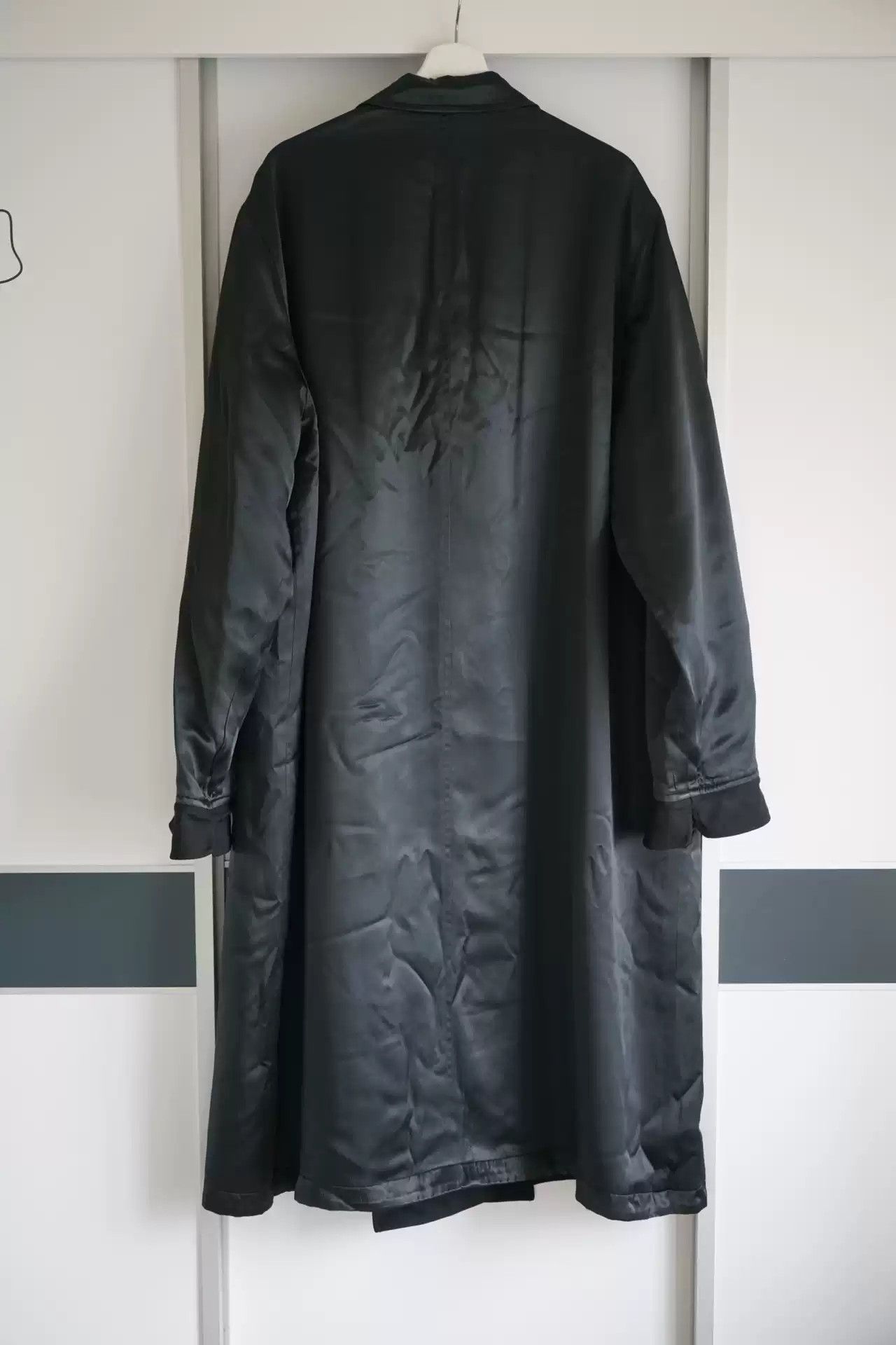 Yohji Yamamoto Yohji Yamamoto 94aw Puppet Period Reversible Coat With Silk Collar Size US M / EU 48-50 / 2 - 4 Thumbnail