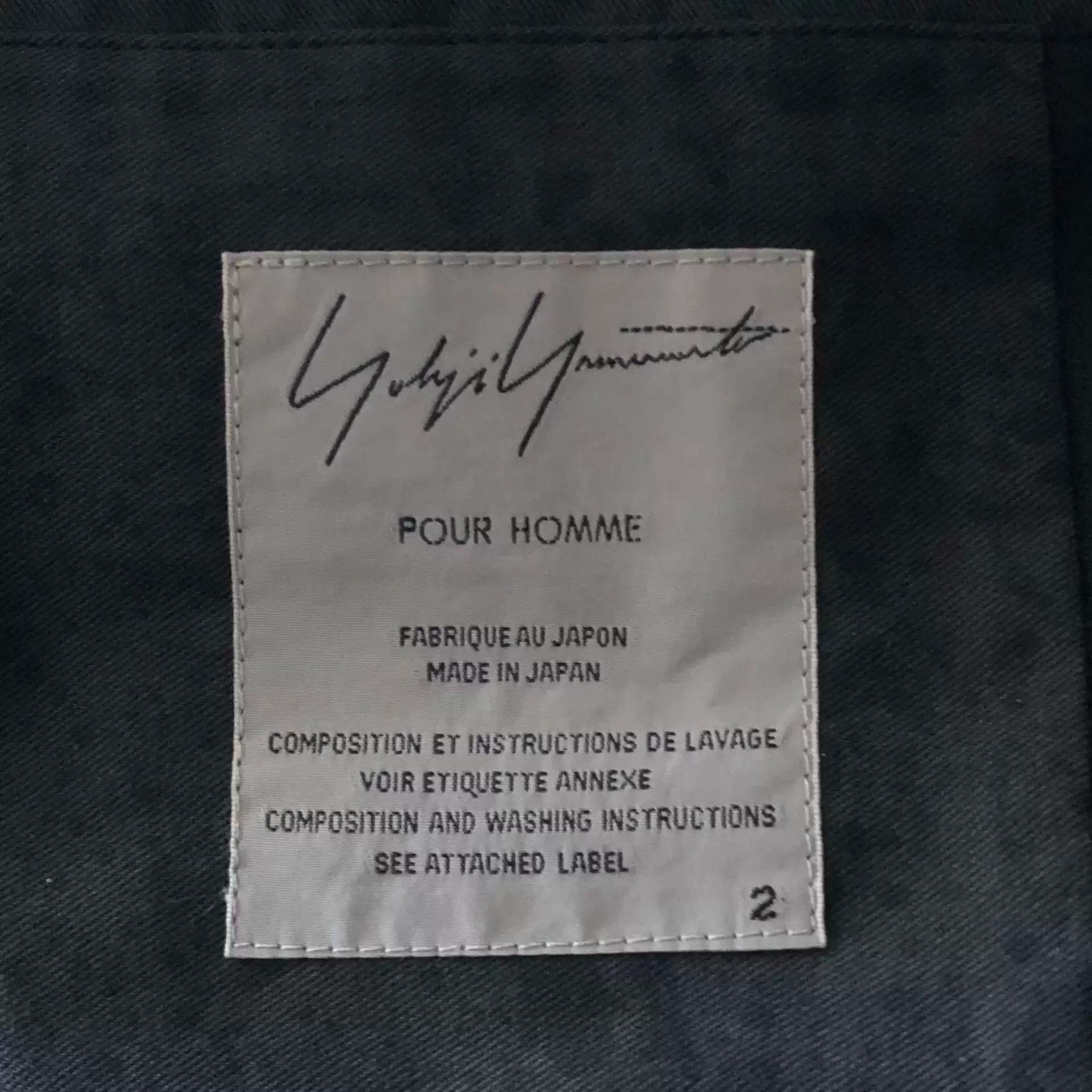 Yohji Yamamoto Yohji Yamamoto 14ss Rain Double Blazer Size US M / EU 48-50 / 2 - 5 Thumbnail
