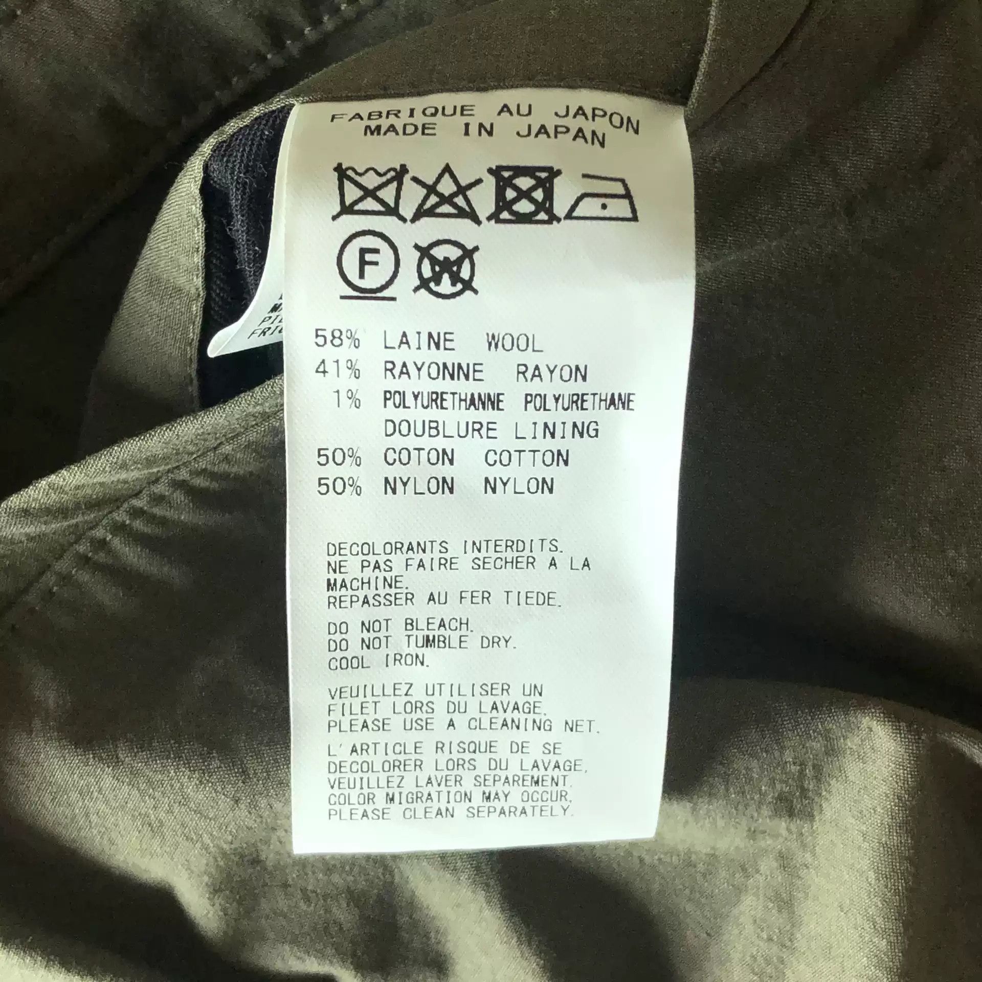 Yohji Yamamoto Yohji Yamamoto 20aw Double-sided Asymmetrical Zipper Coat Size US M / EU 48-50 / 2 - 7 Thumbnail