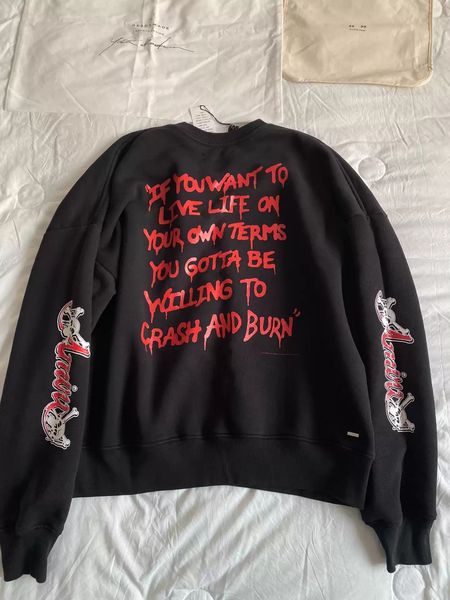 Amiri amiri Cru Clowns Album Print Sweatshirt Size US S / EU 44-46 / 1 - 8 Thumbnail